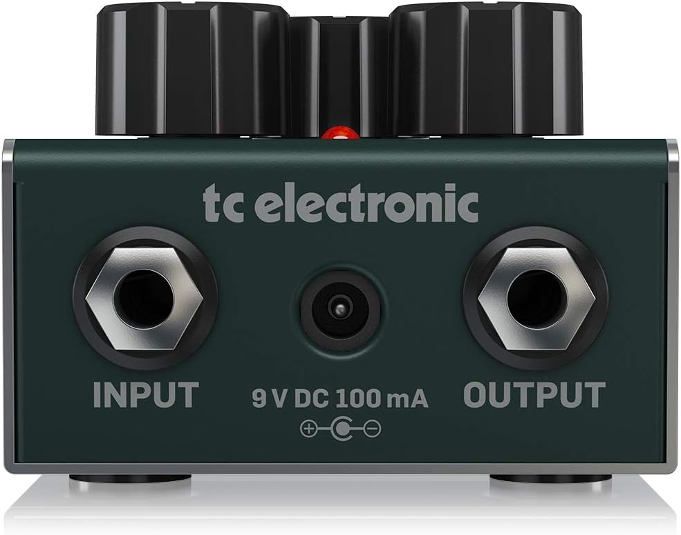 TC Electronic GAUSS TAPE ECHO Super-Saturated Tape Echo Pedal with Mod Switch, Delay, Sustain and Volume Controls
