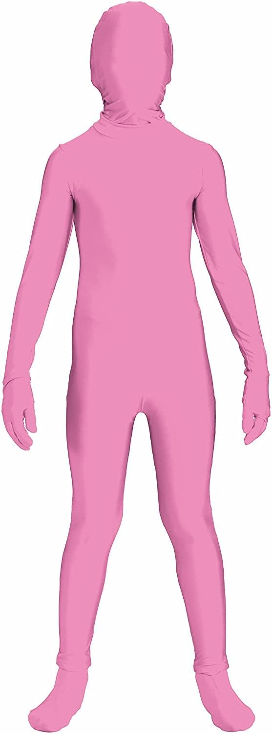 Rubies Child's Forum I'm Invisible Costume Stretch Bodysuit, Pink, Medium