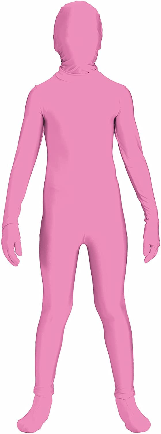 Forum Novelties Inc. Novelties I'm Invisible Costume Stretch Body Suit, Pink, Child Medium