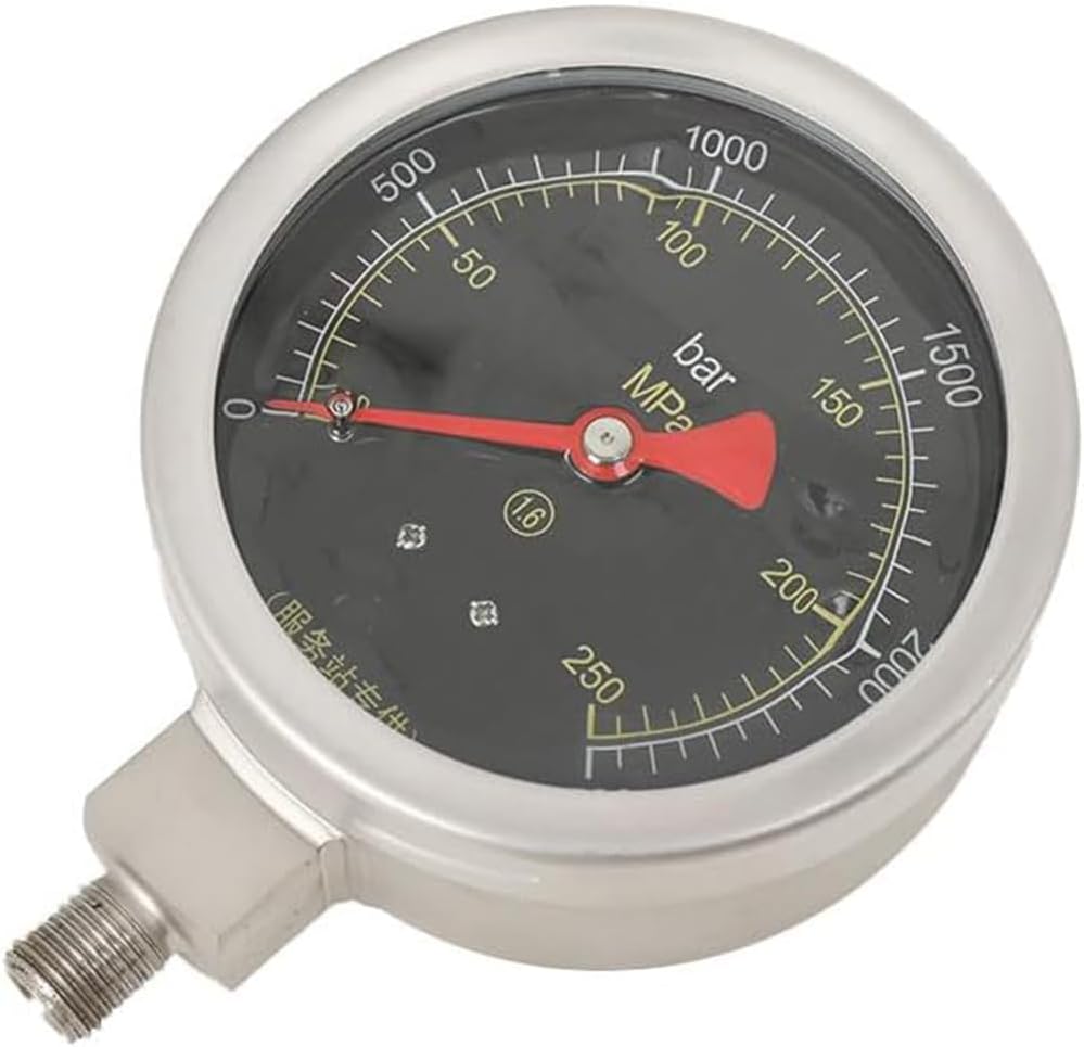 Diesel Fuel Pressure Tester Kit 2500 Bar High Pressure Common Rail Tool for Engine Starting Running Pressure Test