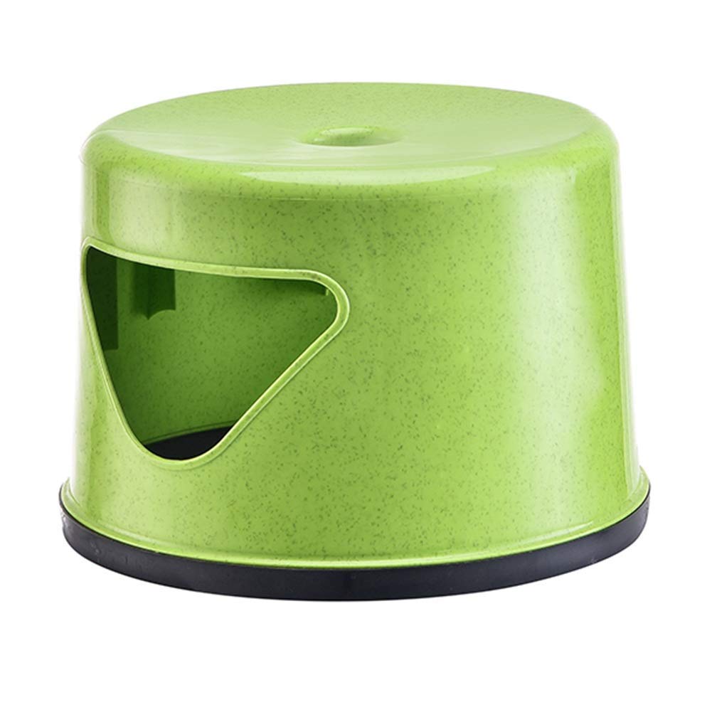 Tabouret pour enfants MU, mini pouf de ménage en plastique avec traitement anti-skid
