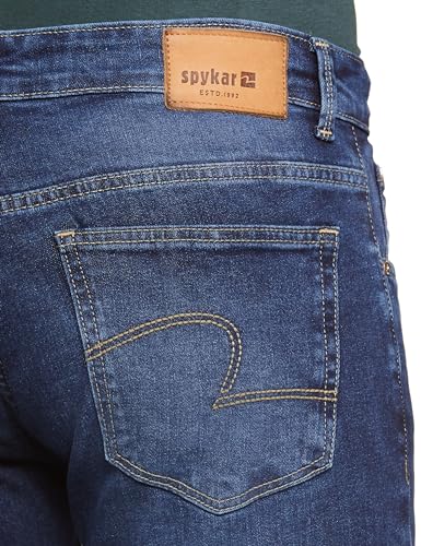 Image of Spykar Men's Rover Regular Fit Mid Rise Casual Jeans