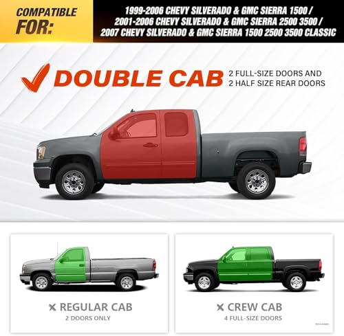 Estribo de acero para Chevy Silverado 2001-2006 miniatura 2
