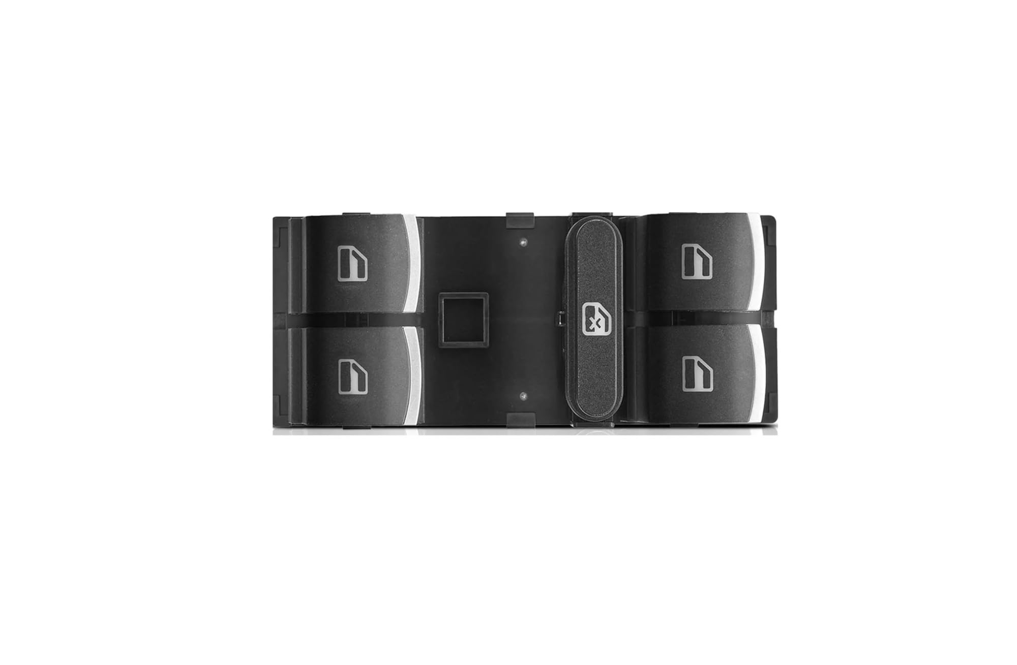 Lhdktee for Seat Driver Side Master Window Controller Switch Chrome 5ND959857 for VW for Touran for Tiguan for Passat B6 B7 CC for Golf Mk5 MK6 for Jetta Car Window Handle