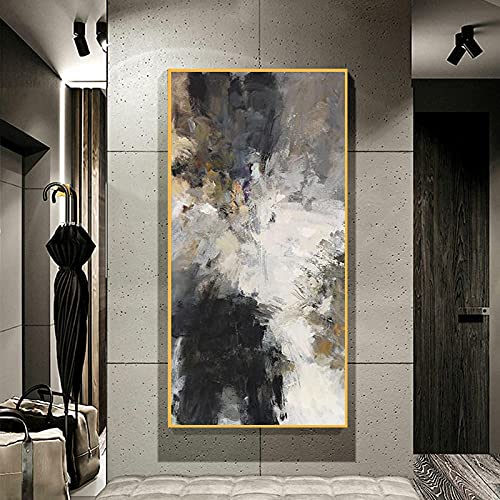 Grandes affiches art mural abstrait 80x160cm sans cadre pour décorer un grand mur de salon