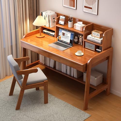 Bureau d'ordinateur moderne pour chambre et petit coin télétravail