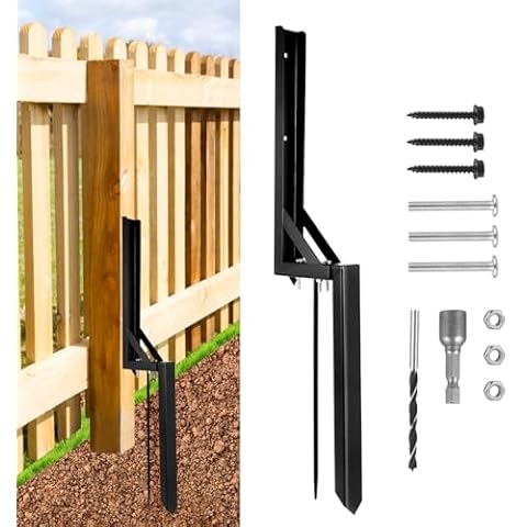 Heavy Duty Steel Fence Post Repair Kit Cover