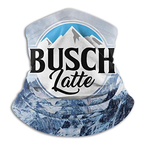 Busch Latte Light Bandanas Face Mask Headwear Balaclava Face Cover Neck Gaiter For Outdoors, Sports