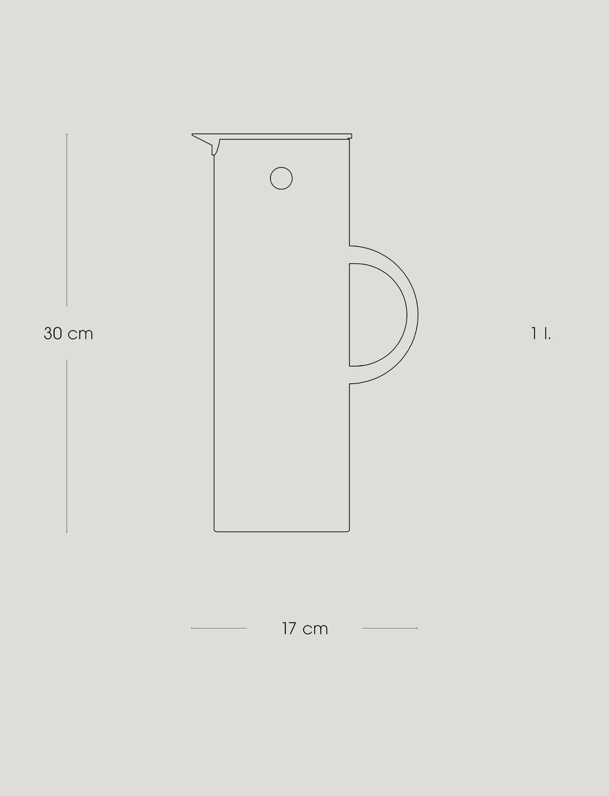 STELTON JARRA TÃ‰RMICA THERMO 1 L (960) BLANCO