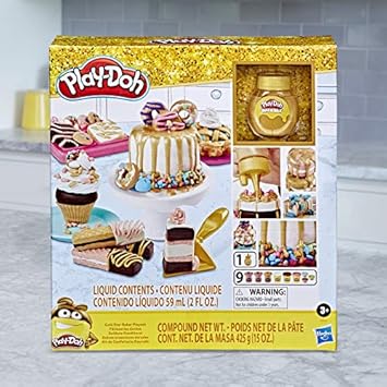 Play Doh Pate A Modeler Patisseries Dorees Amazon Fr Jeux Et Jouets