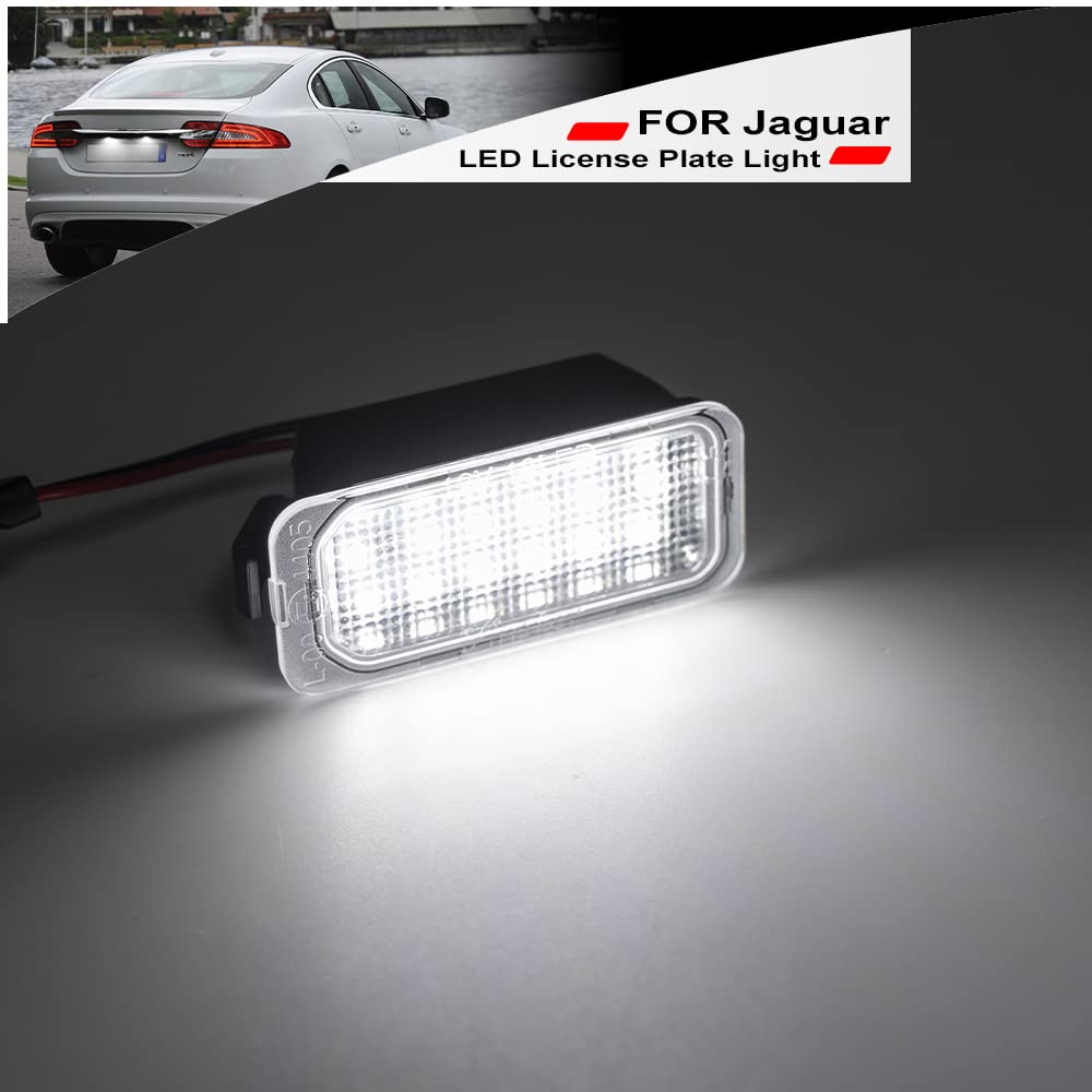  NSLUMO XF XJ Led License Plate Lights Car Led Rear