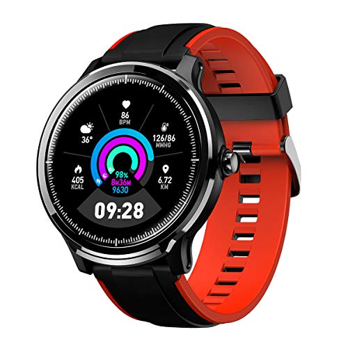 GOKOO Smart Watch Fitness Tracker for Home Health Compatible with iOS and Android Phones Smart Watches with Blood Pressure Heart Rate Sleep Monitor Breath Train Step Counter Activity Watch for Men