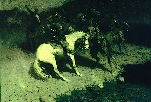 Tableau Toile Frederic Remington pour revivre l'esprit de liberté et d'aventure