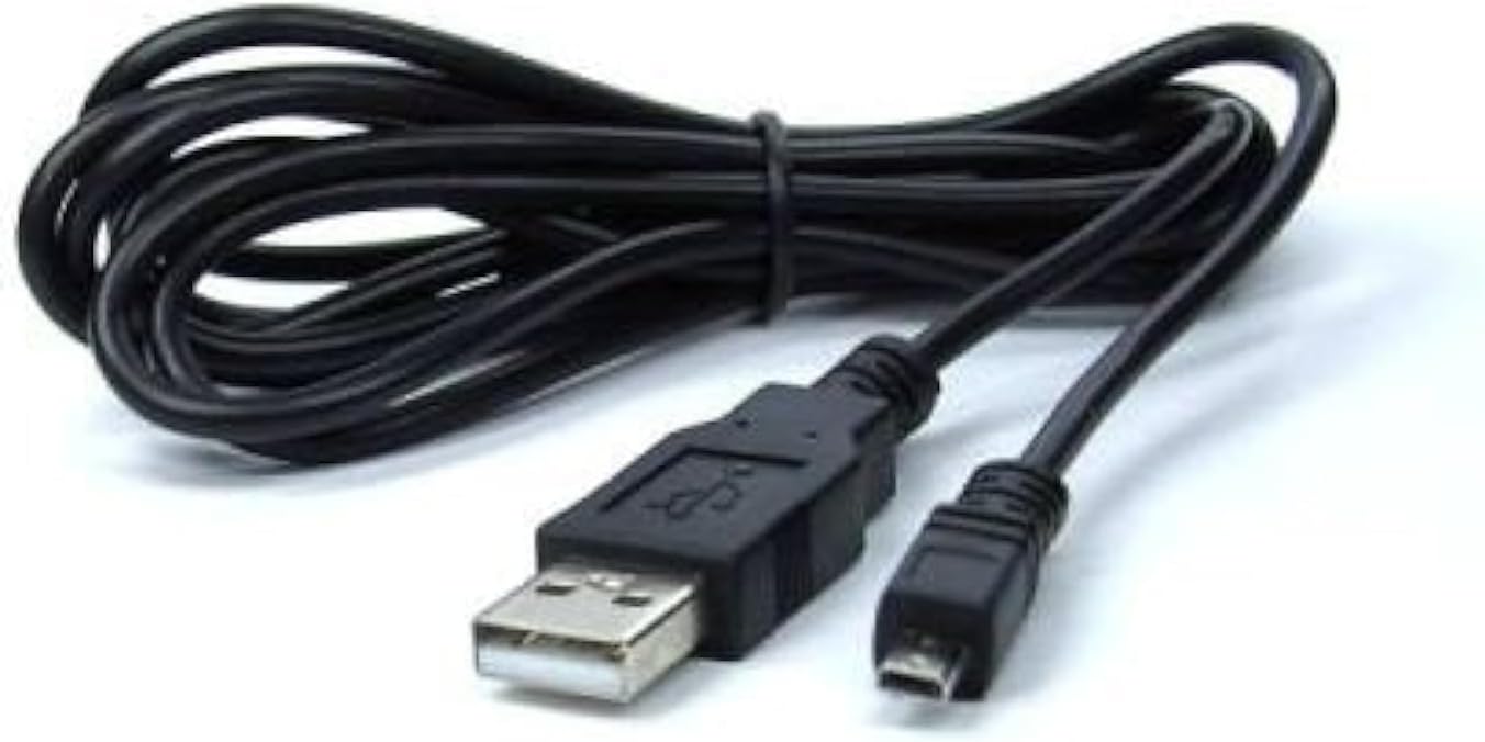 Dragon Trading USB Cable Cord Lead (for Image Transfer) Compatible with Most Pentax Optio Digital Camera (Models Stated Below) Replacement ®