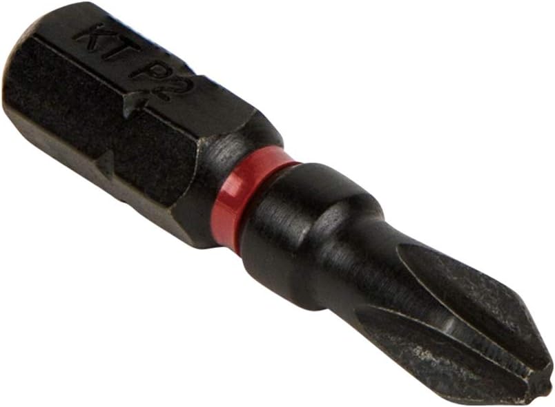 Klein Tools 32798 Pro Impact Driver Bits, 5-Pack #2 Nut Driver