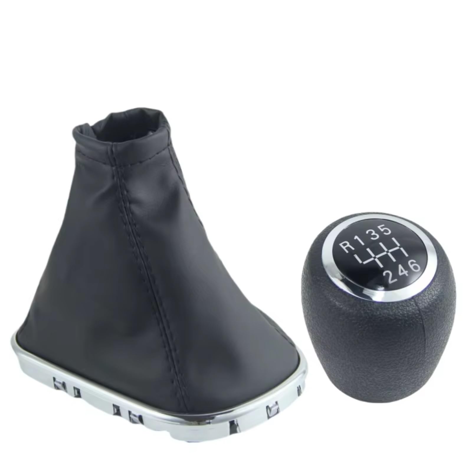 Pbqenxb 6 Speed Combo For Chevy For Cruze 2009-2014 Mt Gear Knob Manual Shift Handball Car Shift Knobs(6 Speed Combo)