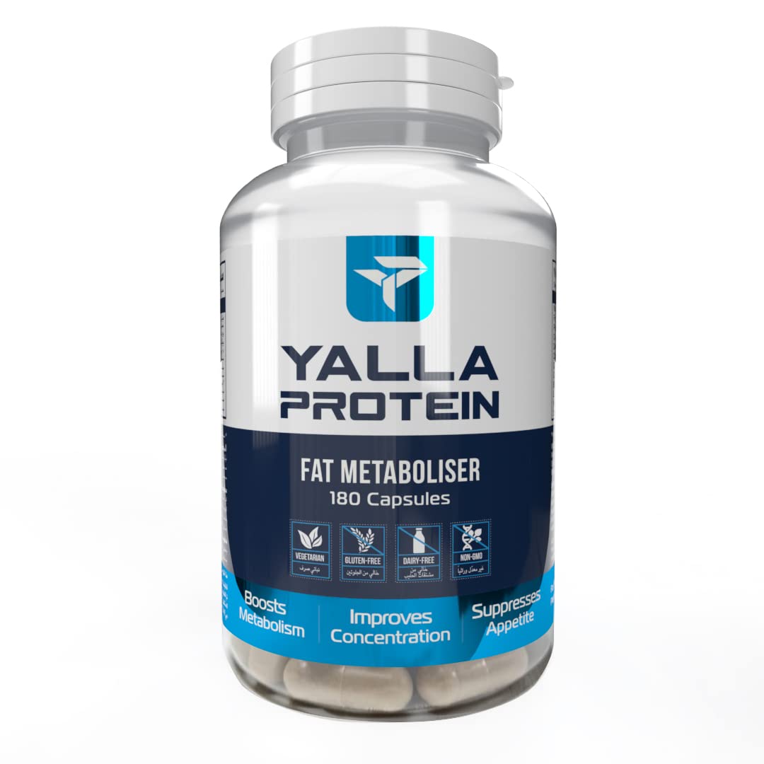Yalla Fat Metaboliser - Unflavoured (180 Capsules)