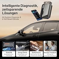 TOPDON Carpal-A OBD2 Diagnosegerät für Alle Fahrzeuge, Bluetooth obdii Diagnosewerkzeug All System, 6 Dienste Zurücksetzen, AutoVIN, Smog-Check, Reparatur-Leitfaden, Motor-Inspektion – Ansicht 8