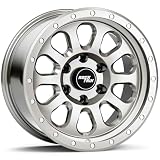 RockTrix RT111 18 Inch Wheel 18x9 6x139.7 6x5.5, 12mm Offset, Silver
