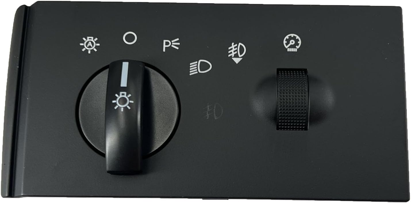 Headlight Fog Lamps Switch Compatible with 2005-2007 F-250 F-350 Super Duty 5C3Z11654FAA