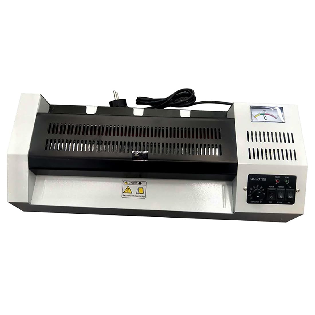 Laminator dokumentów, laminator termiczny A4, zaawansowana technologia nigdy nie zacina się, automatyczne wykrywanie, maszyna do laminowania 320 mm dla firm