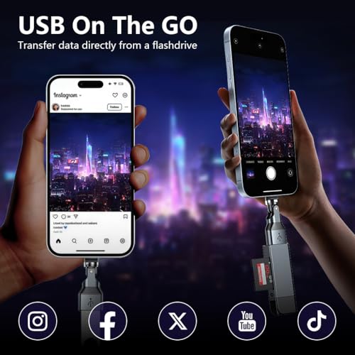 Image of ZORBES USB to USB C Adapter Flexible Swivel Magnetic Type C Male to USB Female Adapter, Supports 480Mbps Data Transfer, OTG Adaptor Compatible with 1Phone 16 /15 Series, MacBook /1Pad Series