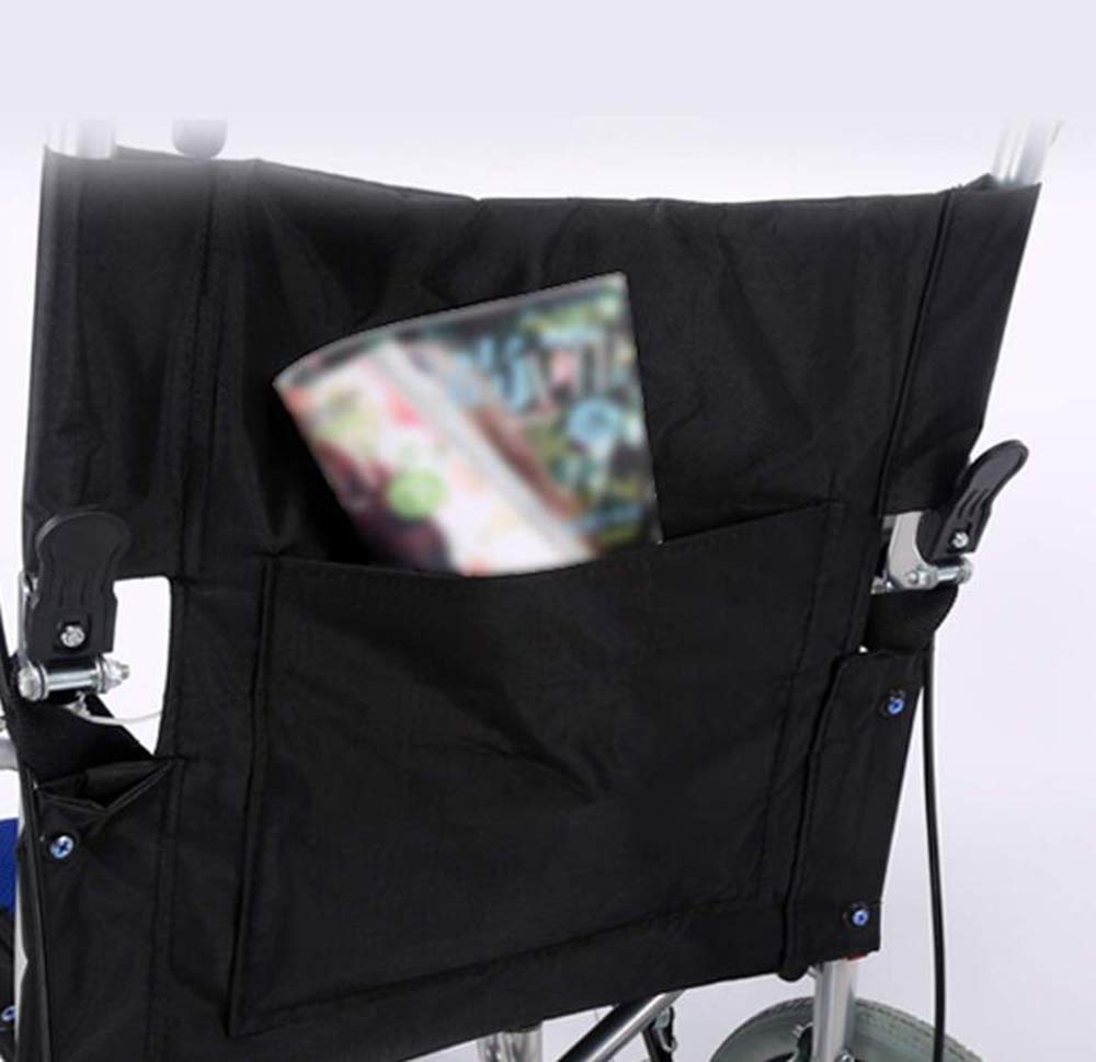 Silla de Ruedas Manual,Sillas de Ruedas de Transporte Silla de Ruedas de Conducción Médica Brazos Y Elevación de Piernas para Descanso Silla de Ruedas Manual Ligera Y Plegable/Blue