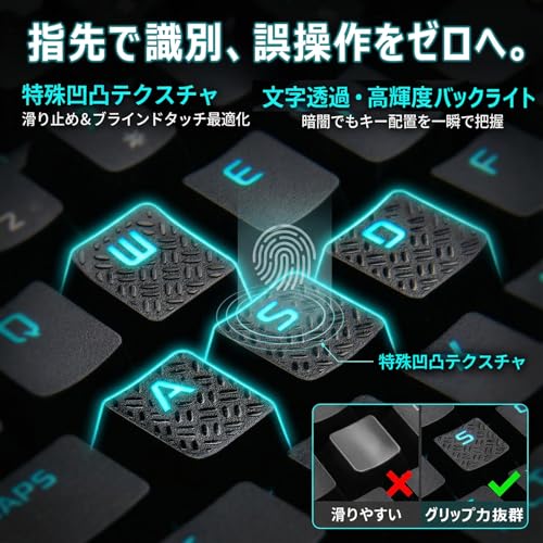 buruberi 片手キーボード ゲーミングキーボード メカニカル 青軸 左手用キーパッド 35キー LEDバックライト RGB発光 リストレスト付き USB有線 Windows/Mac対応 FPS/TPSゲームに最適