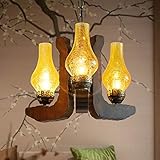 ▶ Facile à installer: Facile à installer en utilisant les pièces nécessaires et les méthodes de montage.Retirez la plaque de suspension et le fixer en place, connectez le fil de lumière à l'alimentation correctement, fixer le couvercle de plafond avec un écrou, installer la lampe, puis allumer.Ne branchez pas l'alimentation jusqu'à ce que l'installation est entièrement assemblé.