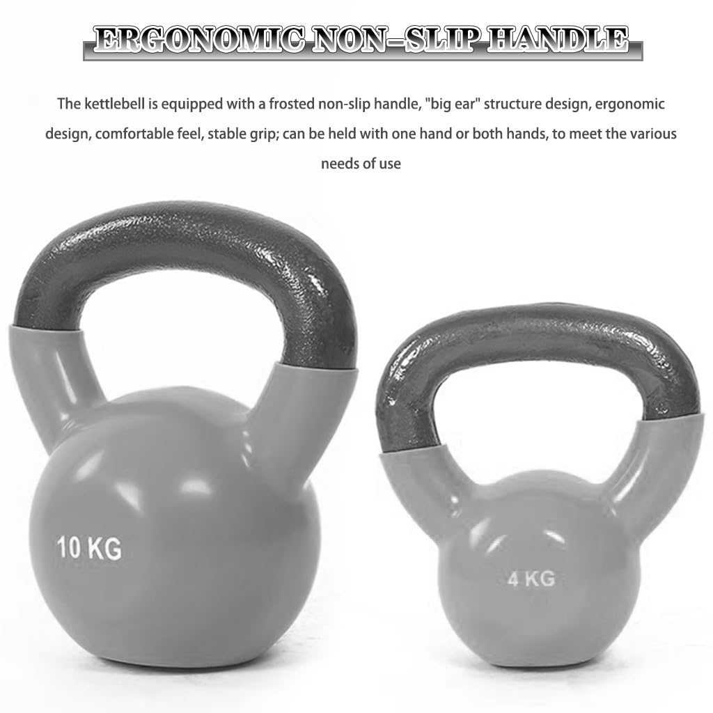 Ejercicio De Sentadillas En Casa Pelota Rusa, Pesa Kettlebell Modelado De Fitness Para Mujeres Pesa Rusa, Crea Una Curva Corporal Perfecta