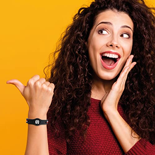 YOU StreamZ Advanced Magnetic Wristbands, Black, Large, up to 20.5cm - Image 3
