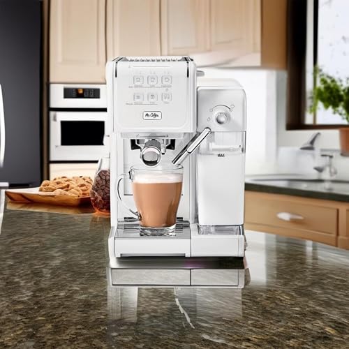 Mr. Coffee One-Touch CoffeeHouse - Espresso, Cappuccino, and Latte Maker, with Easy Serving Espresso (ESE) Pod compatibility - White by Mr. Coffee - Image 8