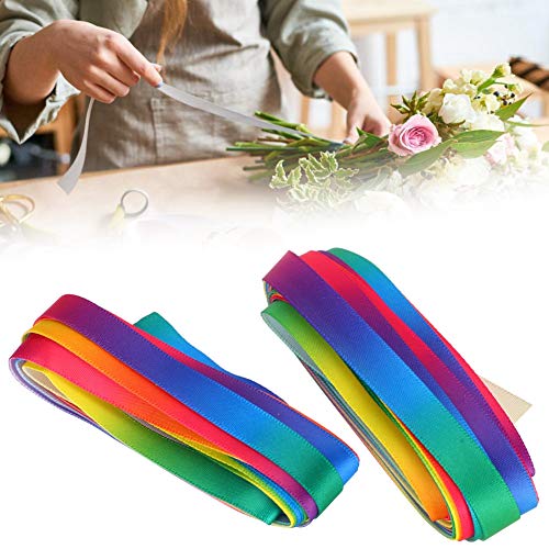 Kledingaccessoires, 2 stuks felle kleuren kleurrijk lint, geen vervaging voor huwelijksuitnodigingen bruiloft… - Image 3