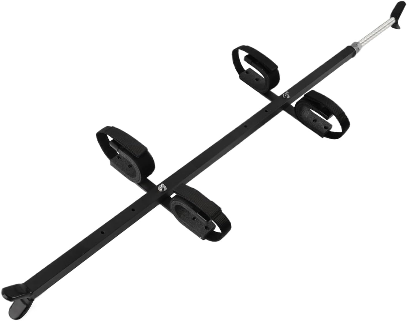 Overhead Gun Mount is Suitable for Jeep Wranglers with a roll bar Width of 42-48 inches，Tough Steel Mount, Built for Two.Universal Roof Top Gun Rack for Jeep Wrangler YJ, TJ, JK, & JL.