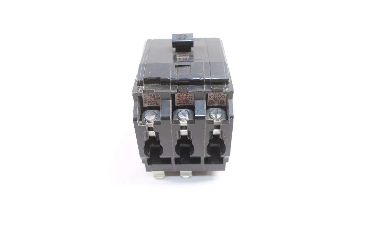 SQUARE D QO360 3P 60A AMP 240V-AC MOLDED CASE CIRCUIT BREAKER D578054