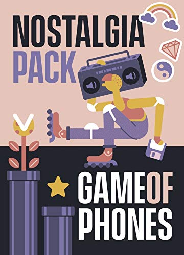 Game of Phones Nostalgia Mini Pack [A Blast from The Past Expansion to The Original Modern Party Game]