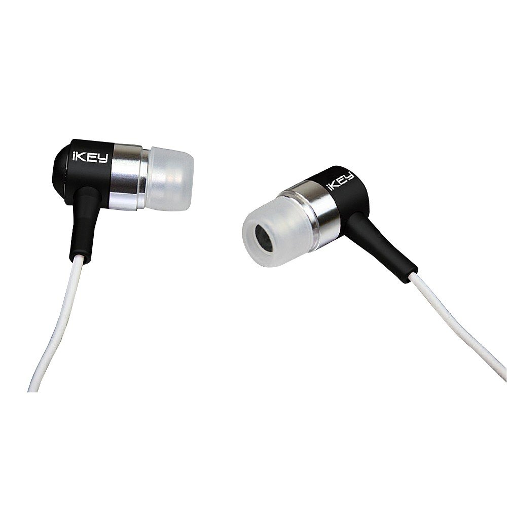 iKEY Audio E180 Ear Drumz Earbuds, BLACK