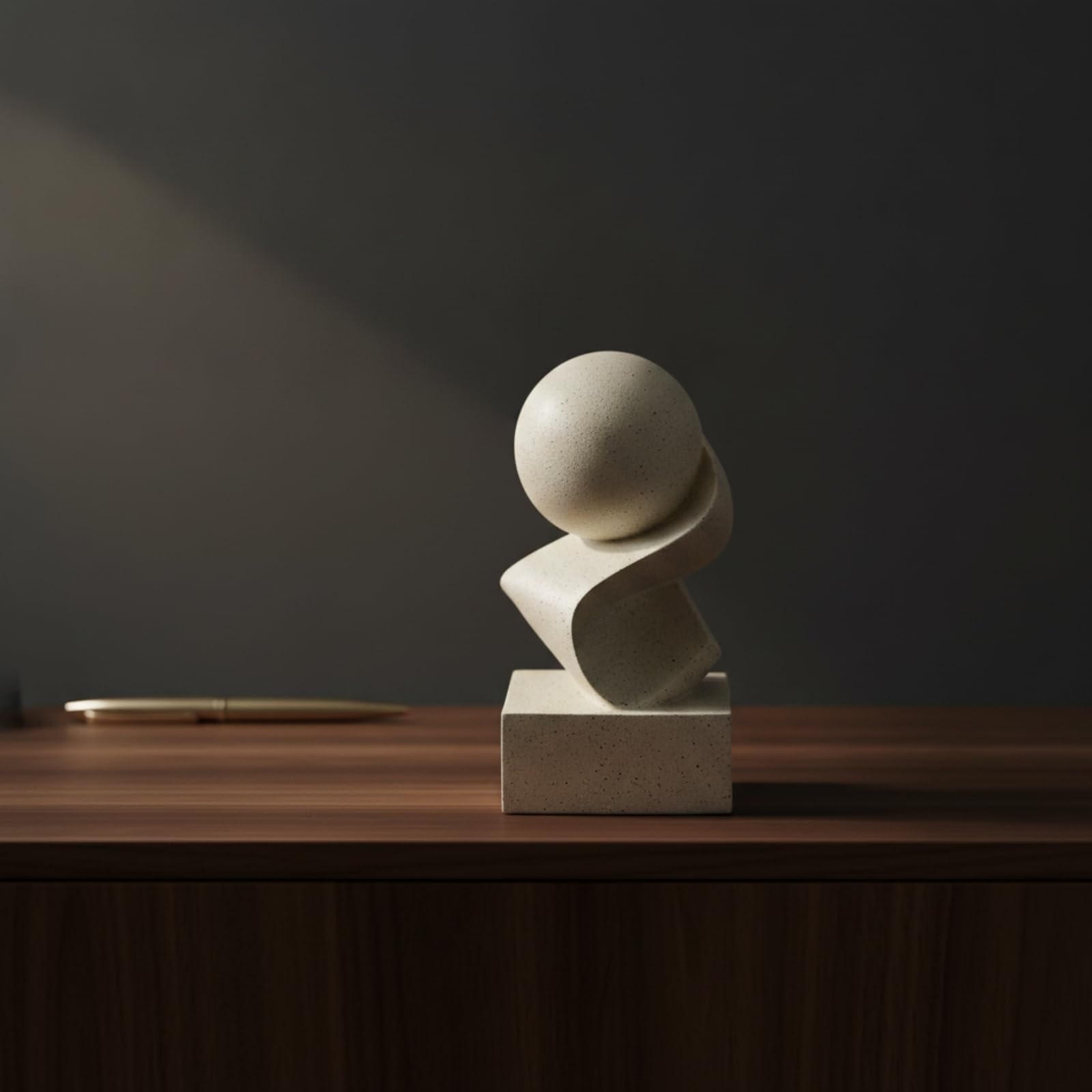 predolo Escultura Geométrica Abstracto Figura No Representativa Moderno Estatua para Salón, Oficina