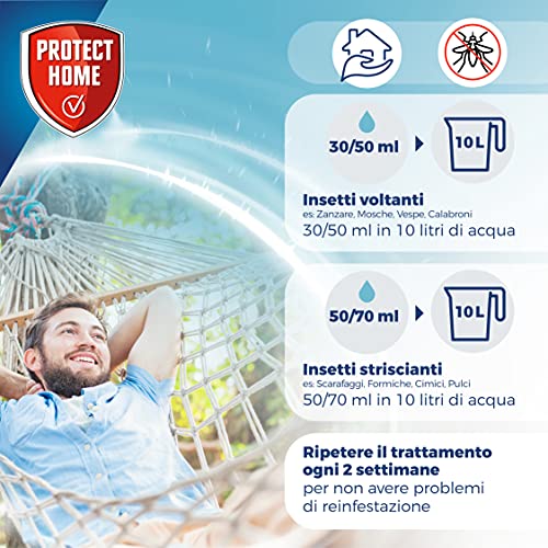 Protect Home Pluricid Insetti | Prodotto Per Uso Professionale - 4