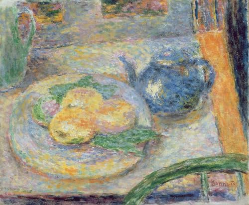 Tableau Toile Pierre Bonnard Nature morte à la théière Décoration Salon 60x90cm