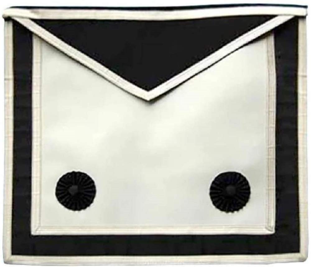 Tablier Souverain Grand Lodge de Malte en peau d'agneau taille unique ajustable