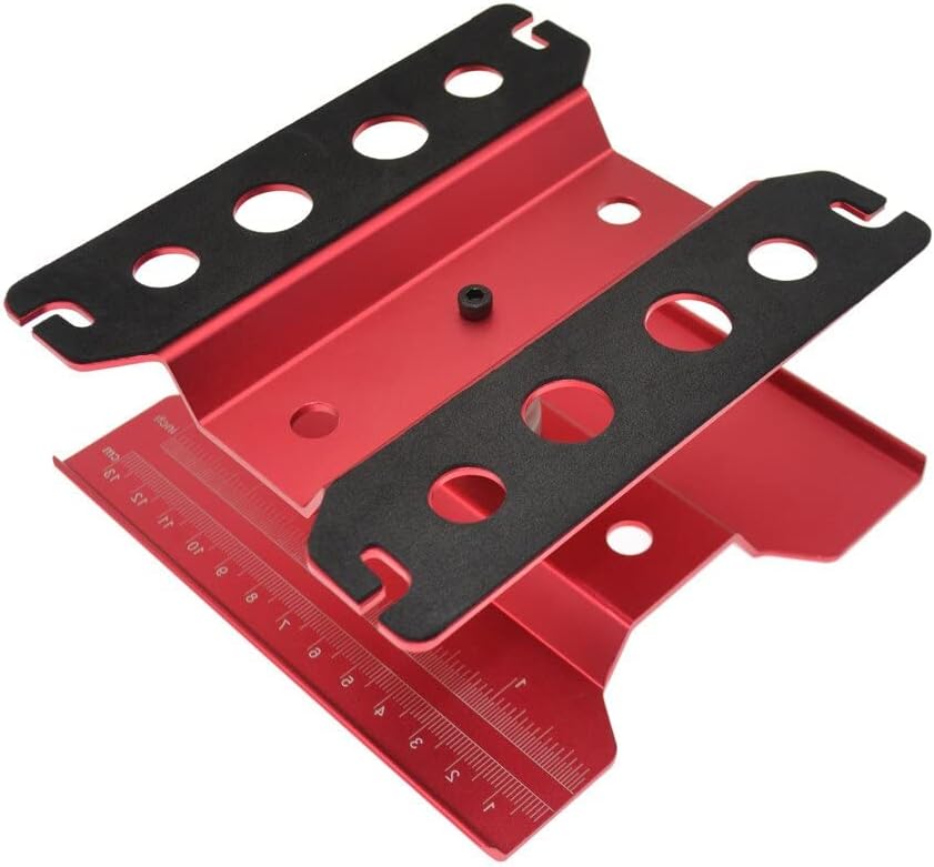 Replacement Part For Car Repair Station 1/10 1/8 Off-road Truck Short Card Climbing Car Repair Stand Display Stand Maintenance Stand Product - (Color: Red)