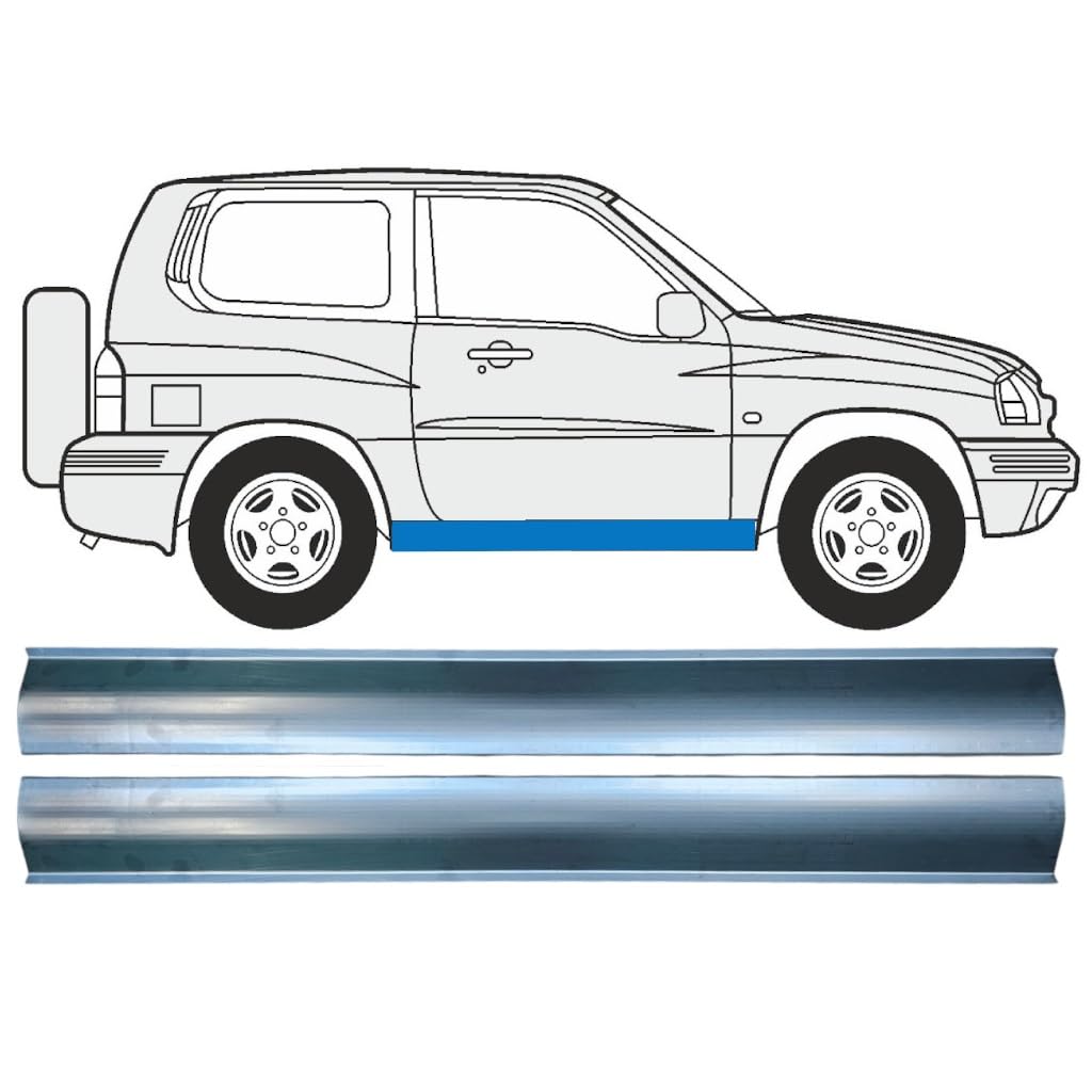 Reparaturblech Schweller für Suzuki Grand Vitara 1997-2005 / Links = Rechts