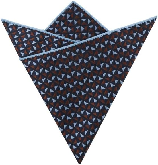 Men's Suit Pocket Square Shirt Handkerchief, Business Formal Small Floral Pattern Vintage