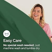 Vista 228 de King Fitted Bed Sheet - Bottom Single Fitted Sheet Only - Ultra-Soft Hotel Luxury Bedding w/ 8-16 Inch Deep Pockets - Breathable, Cooling & Wrinkle