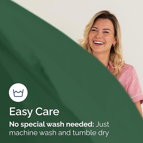 Miniatura 228 de King Fitted Bed Sheet - Bottom Single Fitted Sheet Only - Ultra-Soft Hotel Luxury Bedding w/ 8-16 Inch Deep Pockets - Breathable, Cooling & Wrinkle