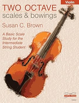 Paperback Two Octave Scales and Bowings - Violin Book