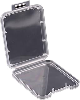 Slots Memory Card Case 5pcs/lot Memory Card Case Box Protective Case for SD SDHC MMC XD CF Card White Transparent Water-Resistant Card Case