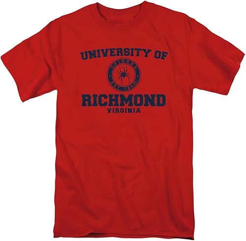 Miniatura 14 de University of Richmond Colección oficial de camisetas unisex para adultos Basketball Hoop,Alumni,Texto de bloque,Logotipo de círculo,Est.