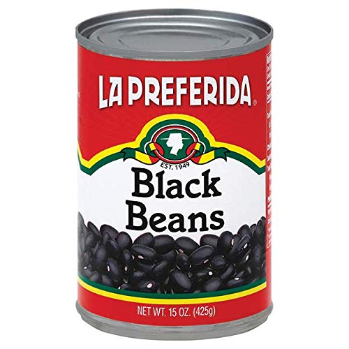 La Preferida Black Beans, 15-ounces (Pack of24)